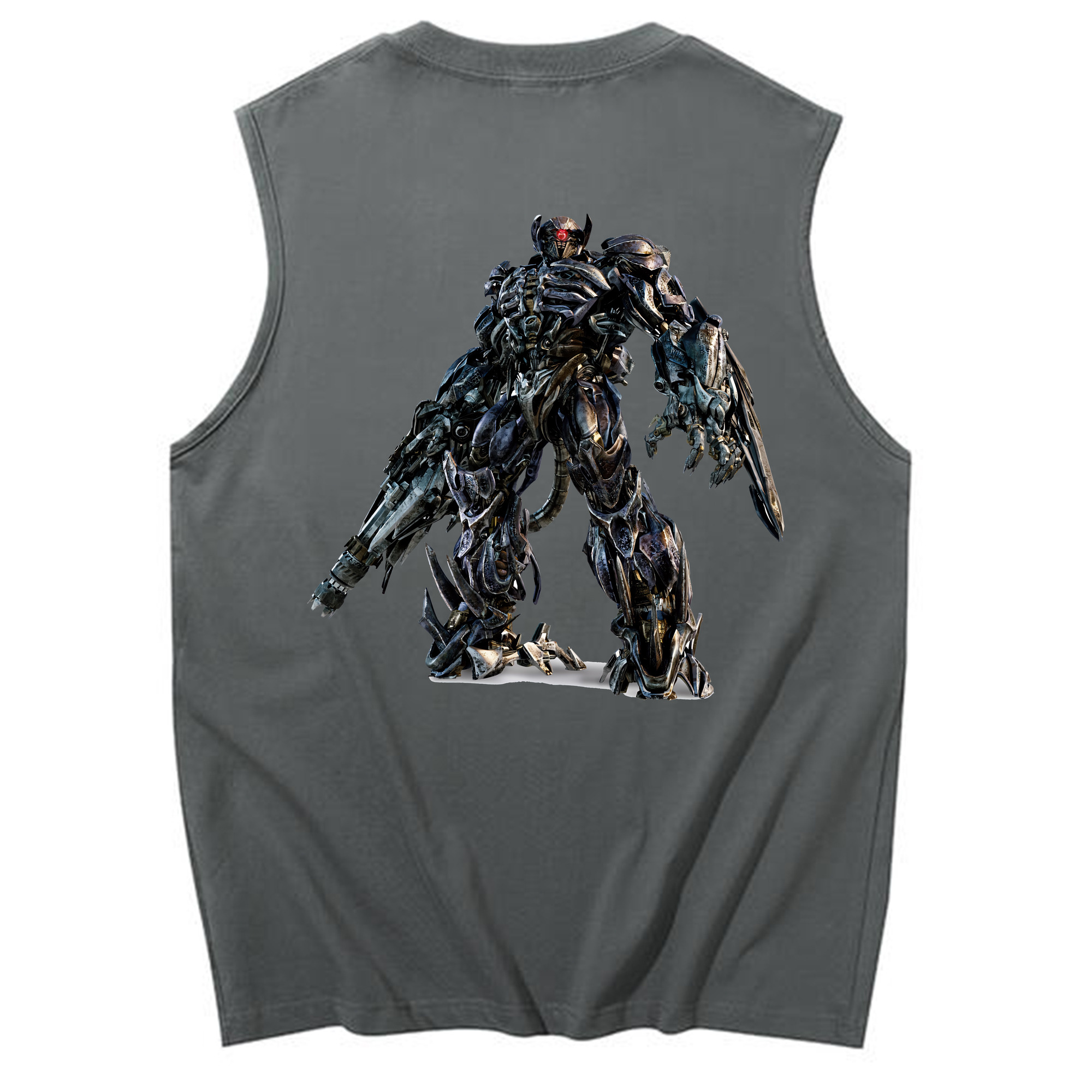 （画像用） Transformers トランスフォーマー コットン100％タンクトップ（背面プリント）